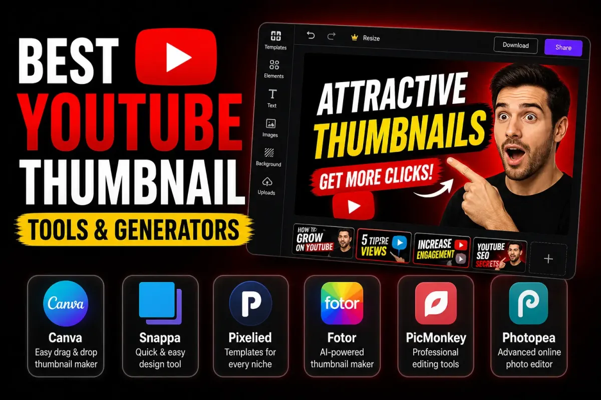 Top 10 YouTube Thumbnail Tools Every Creator Needs in 2026